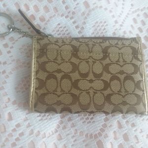 Coach Coins/card key chain